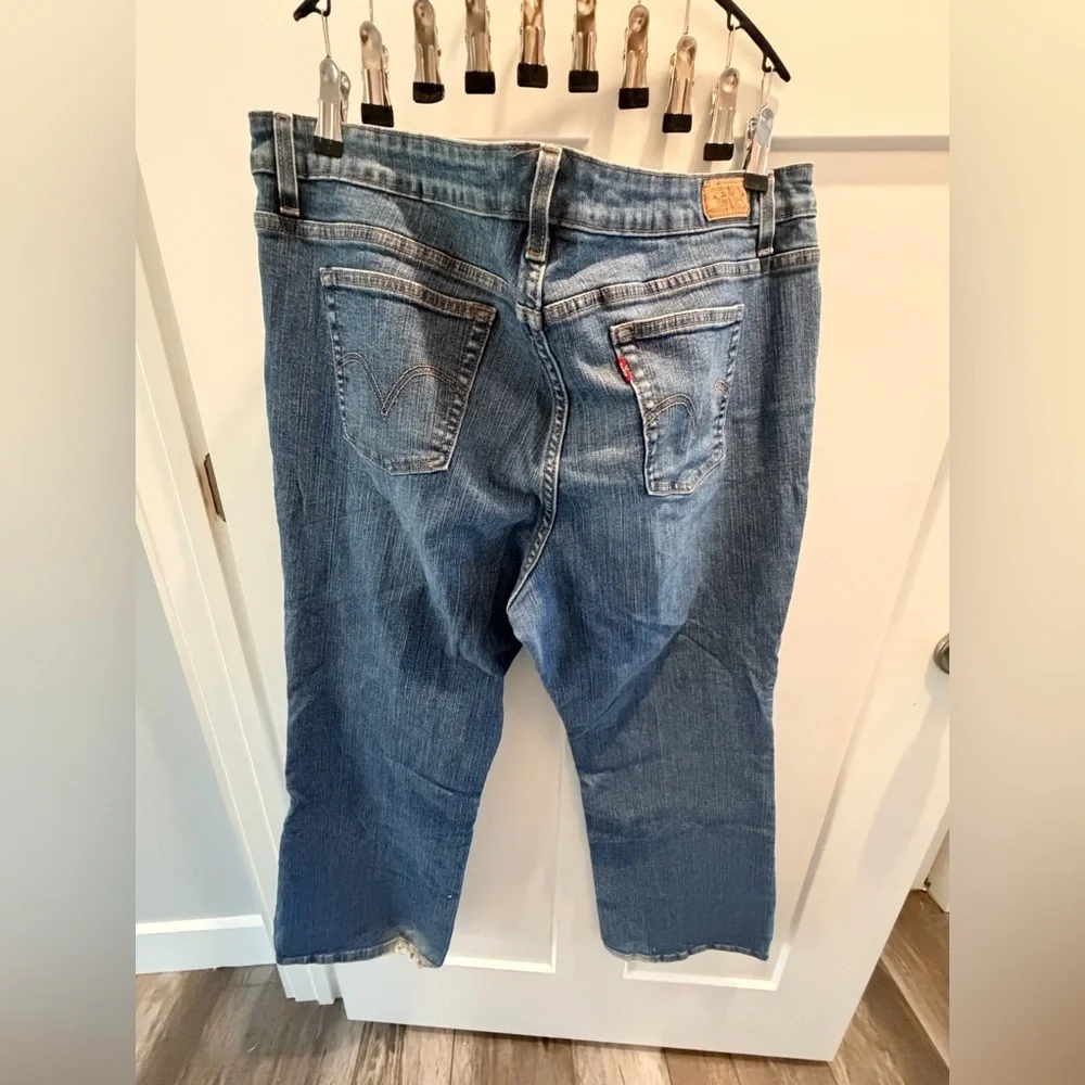 Levi’s 590 Bootcut Jeans Women’s 20S Plus Size Stretch Denim Blue